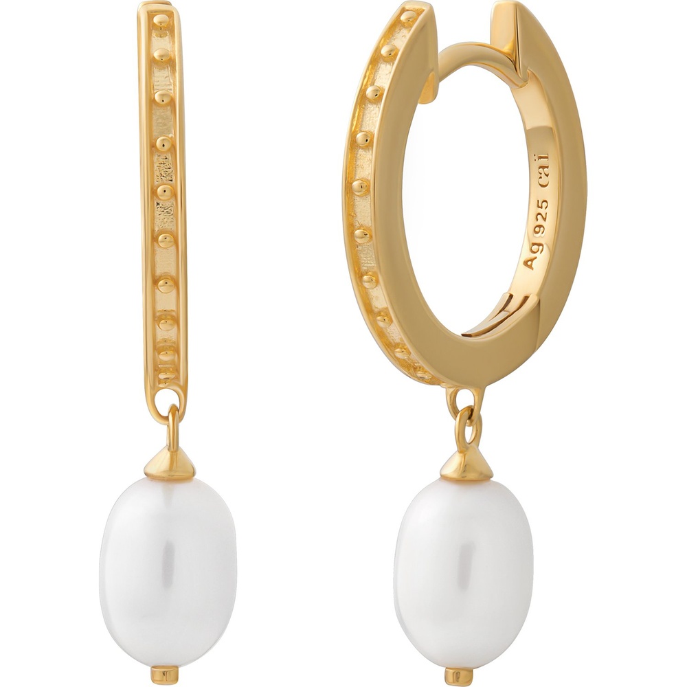 caï Créoles 925 Argent Boucles d'oreilles