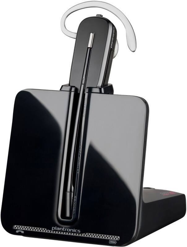 poly Headset Kopfbügel mit Mikrofon Mono CS540A Schwarz