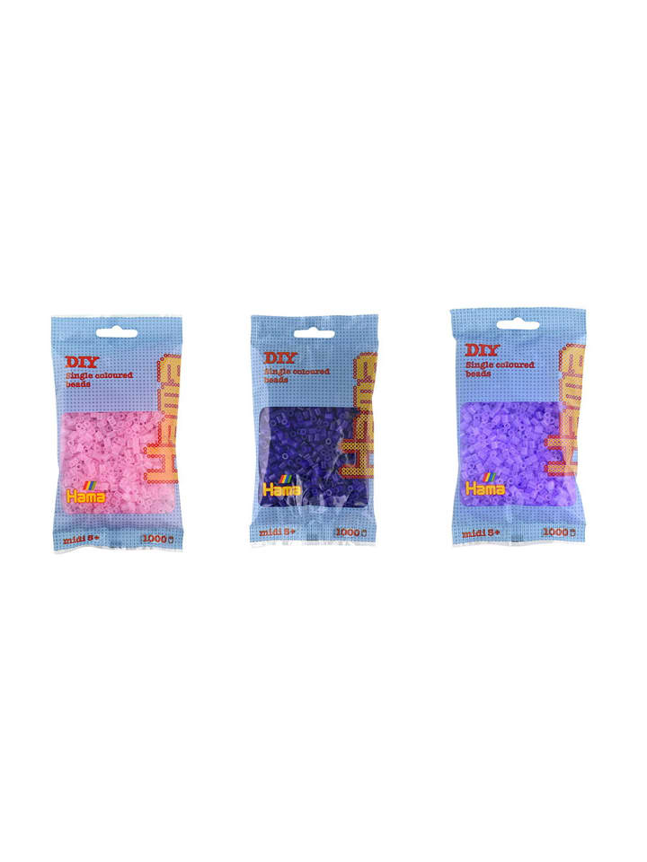 Hama Midi-Bügelperlen Set in lila günstig kaufen onesize