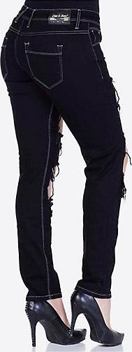 Cipo & Baxx Jeanshose im coolen Destroyed-Look