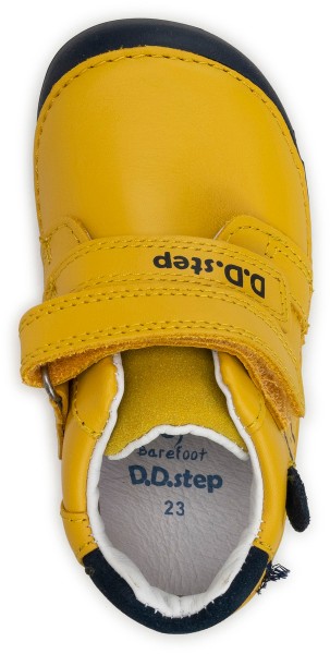 DD Step ~ MidCut Klettschuh Leder ~ Yellow Elephant