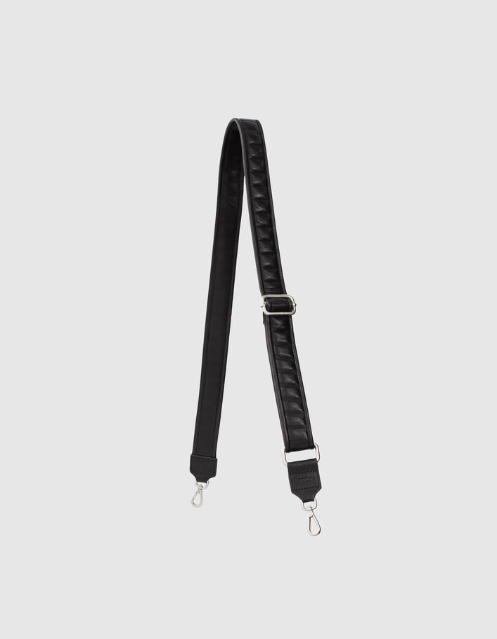 La bandoulière 111 en cuir d'agneau chrome free femme