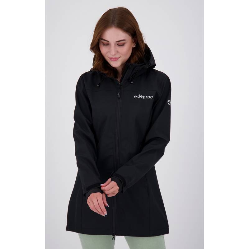 DEPROC active CAVELL LONG WOMEN Softshellmantel Damen