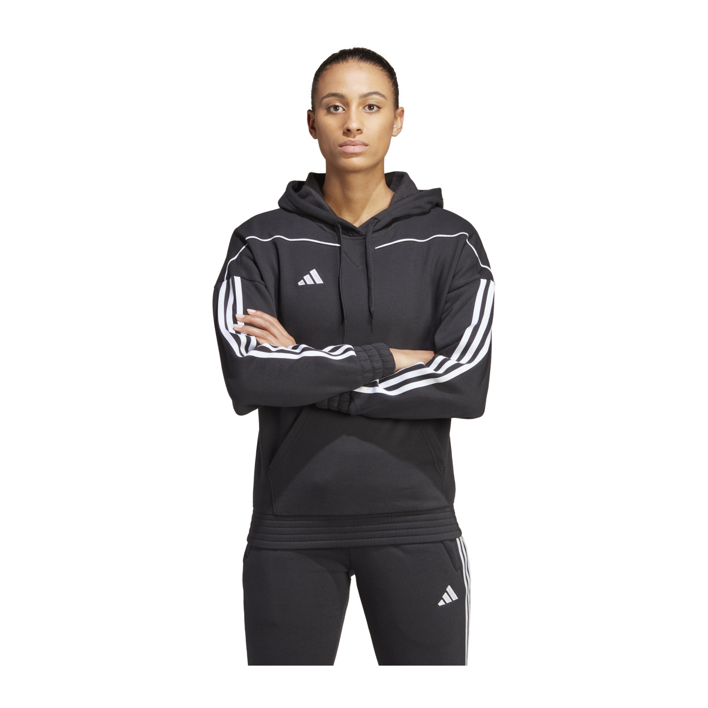 adidas Tiro 23 League Hoody Damen Schwarz