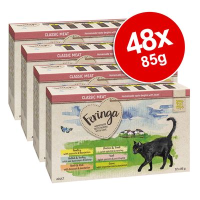 Sparpaket Feringa Classic Meat Menü Pouch 48 x 85 g