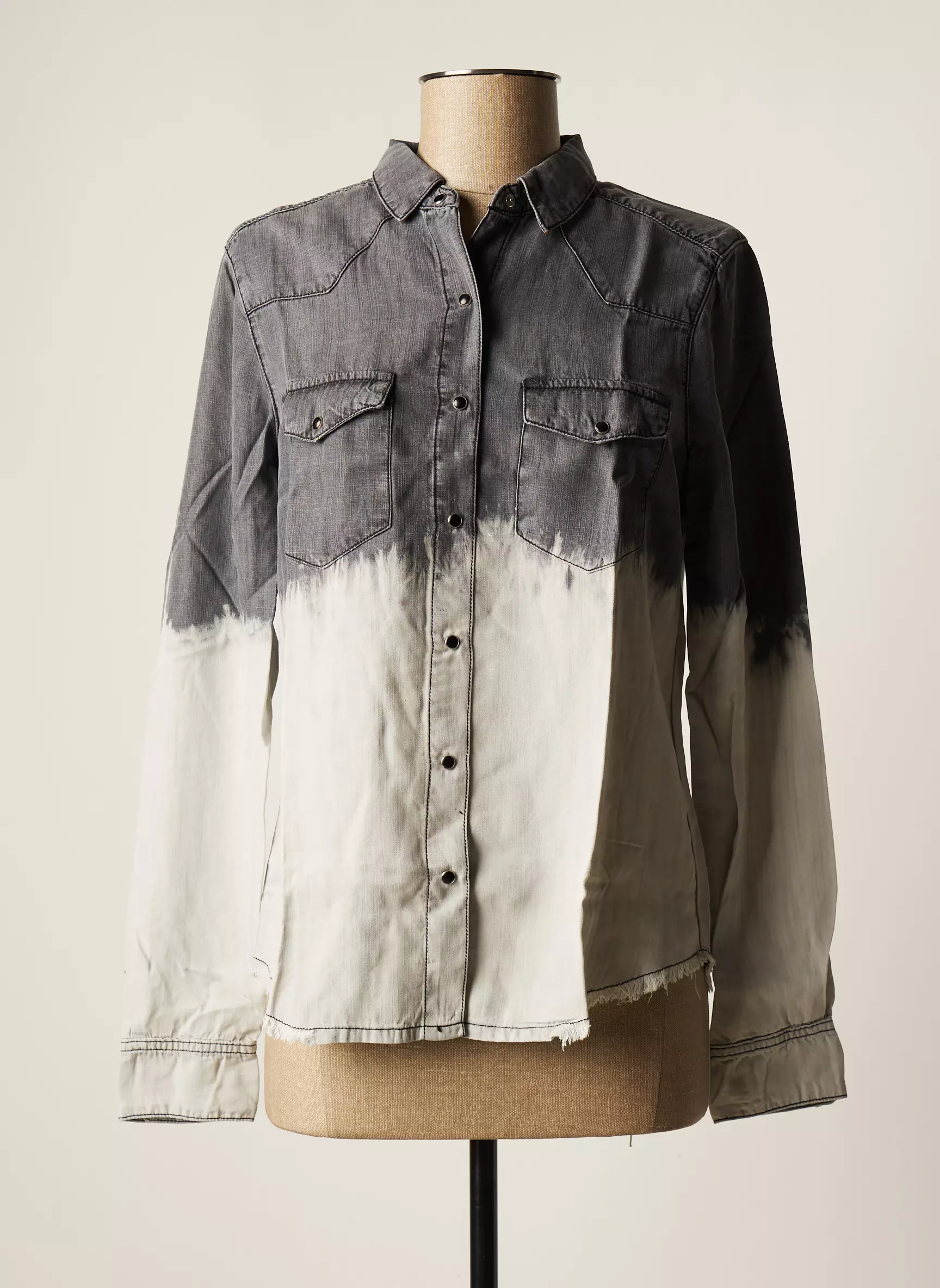 Five Chemisiers Femme couleur gris