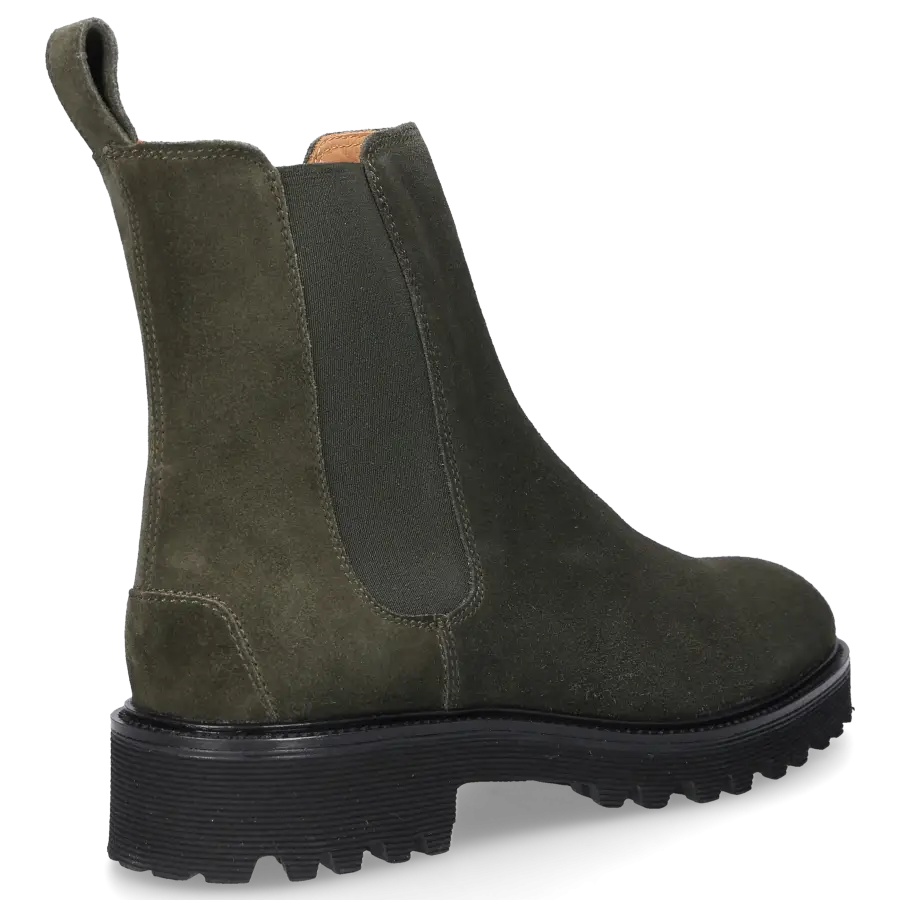 EN AVANT - Chelsea Boots D0600003/417 Veloursleder - grün