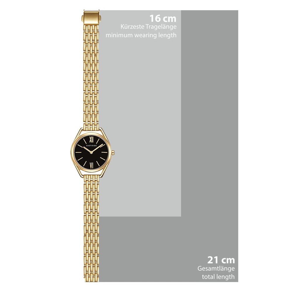 EASTSIDE Montre à quartz Edison en Or jaune Acier inoxydable en Or jaune Montre
