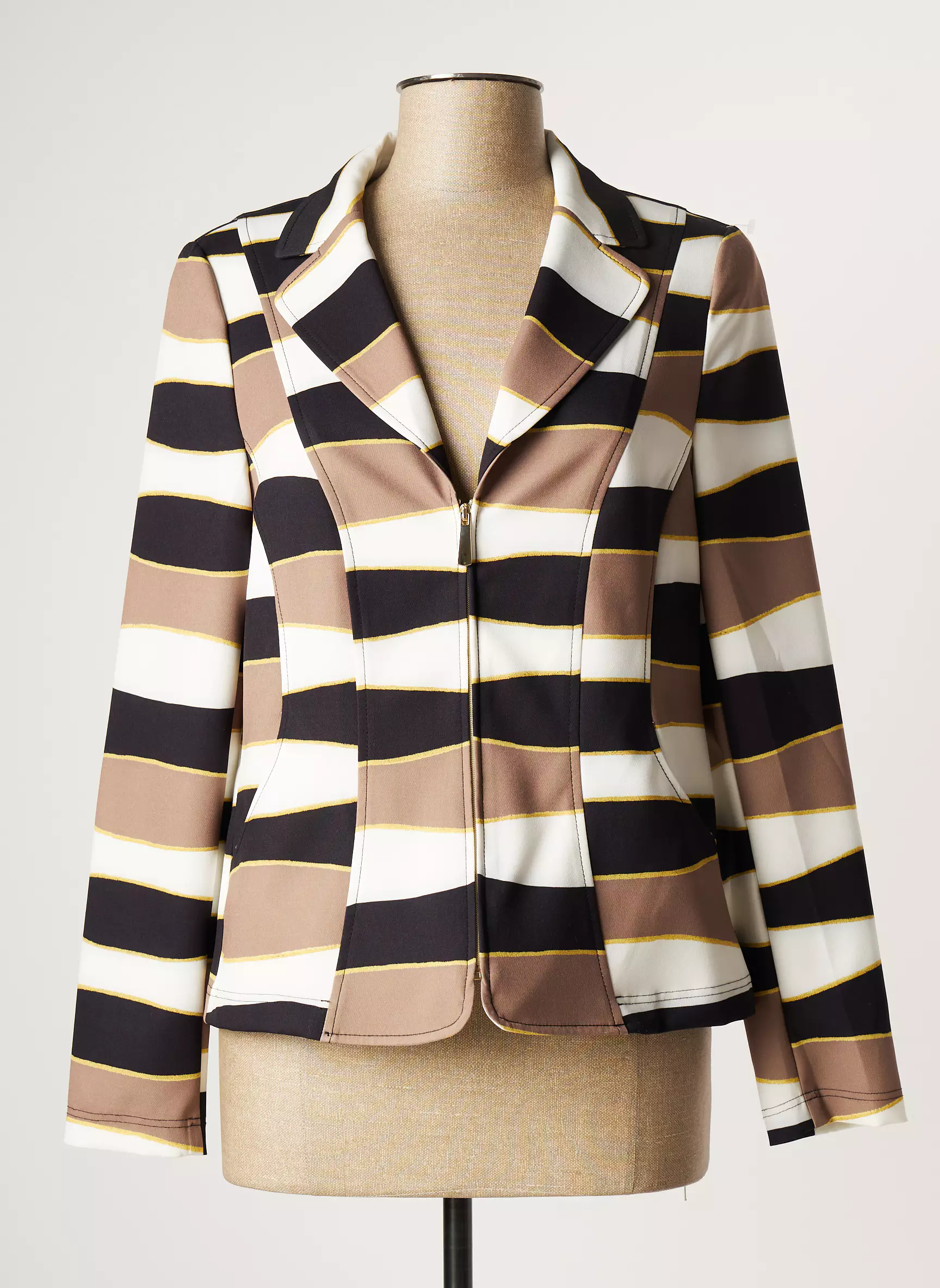 Frank Walder Blazers Femme couleur beige