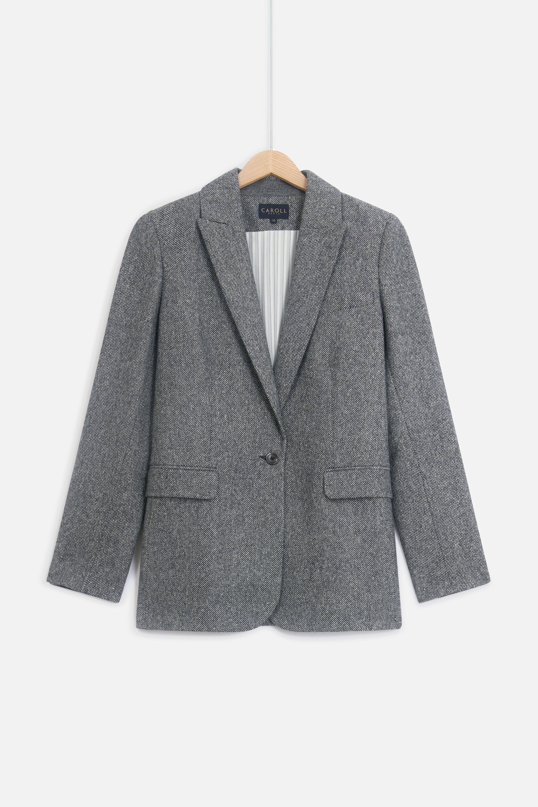blazer zoe gris fonce femme