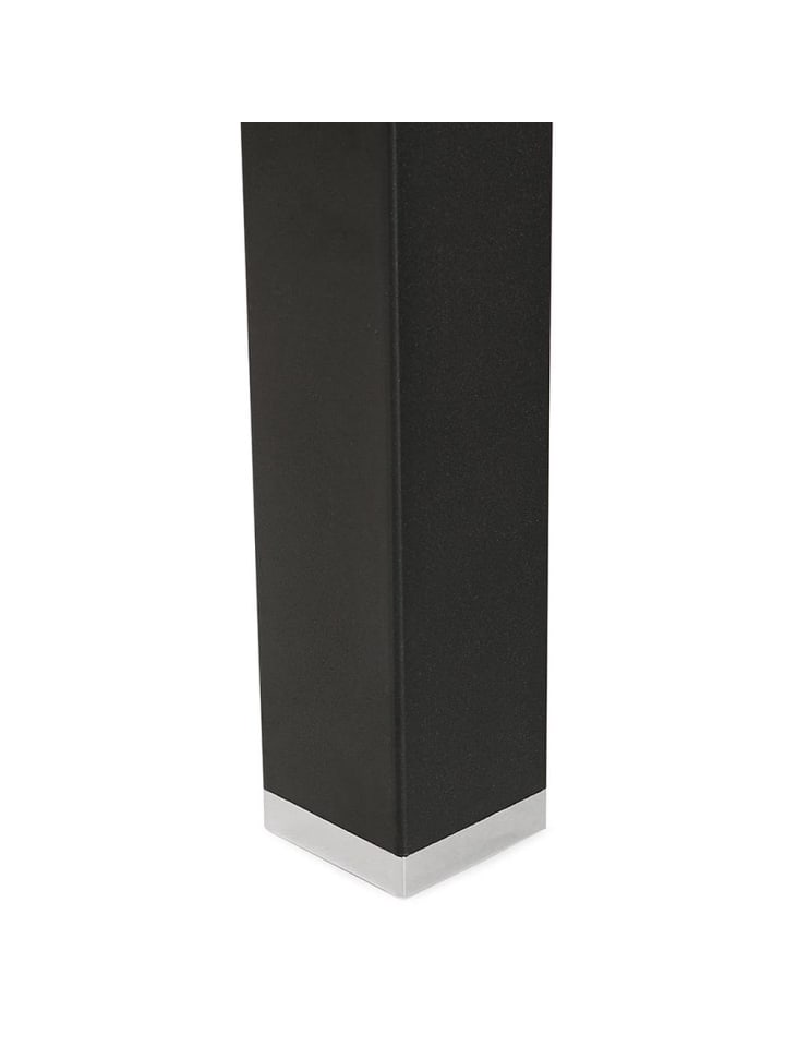 KADIMA DESIGN Schreibtisch Quadrat 140x140 cm Konferenztisch modern, Büromöbel in Schwarz günstig kaufen