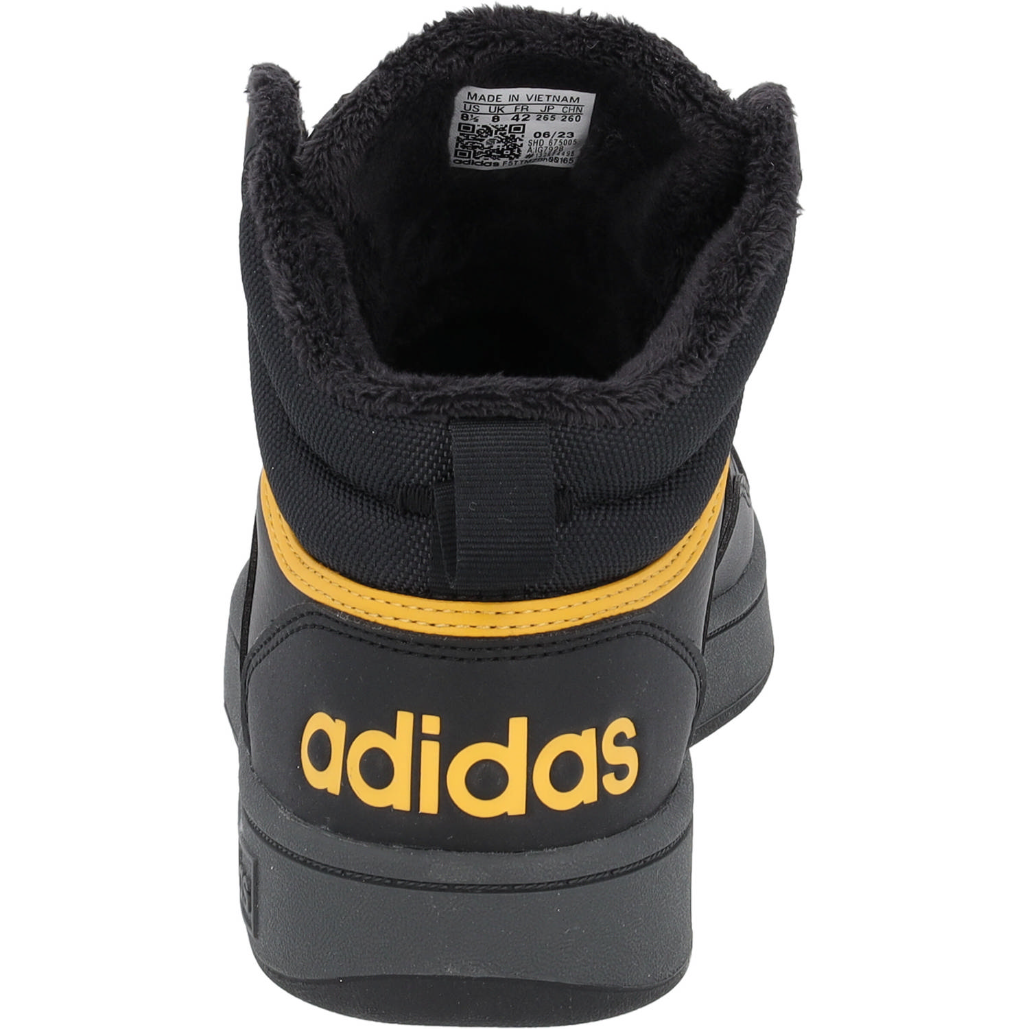 Adidas Hoops 3.0 MID M, Sneakers High, Herren, Schwarz (Black/Preyel)