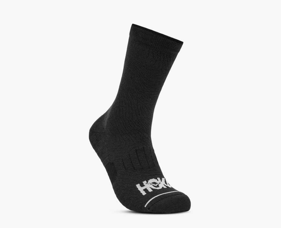 Crew løpesokker, 3-pakning Black / Black / Black