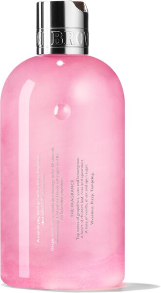 Molton Brown Delicious Rhubarb & Rose Hand Sanitisers Gel Händedesinfektionsmittel