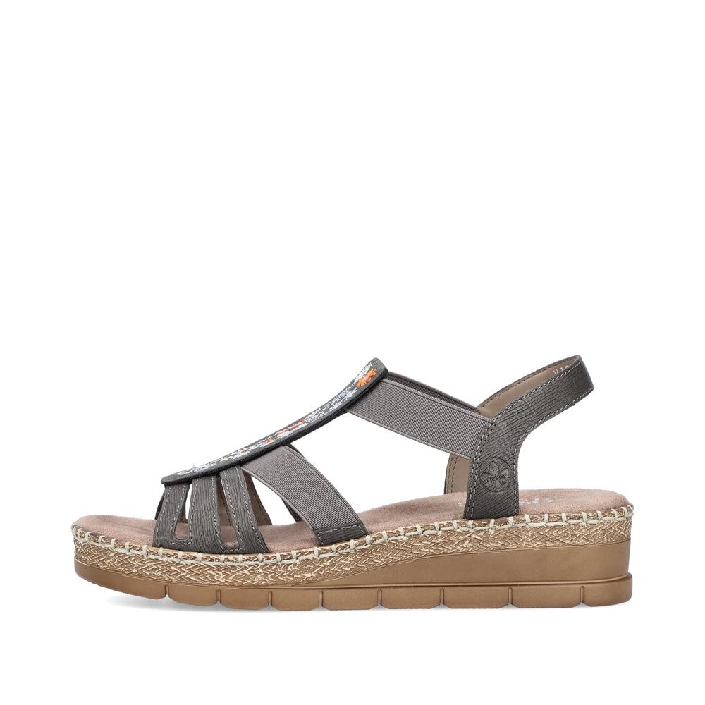 RIEKER Komfort Sandalen beige