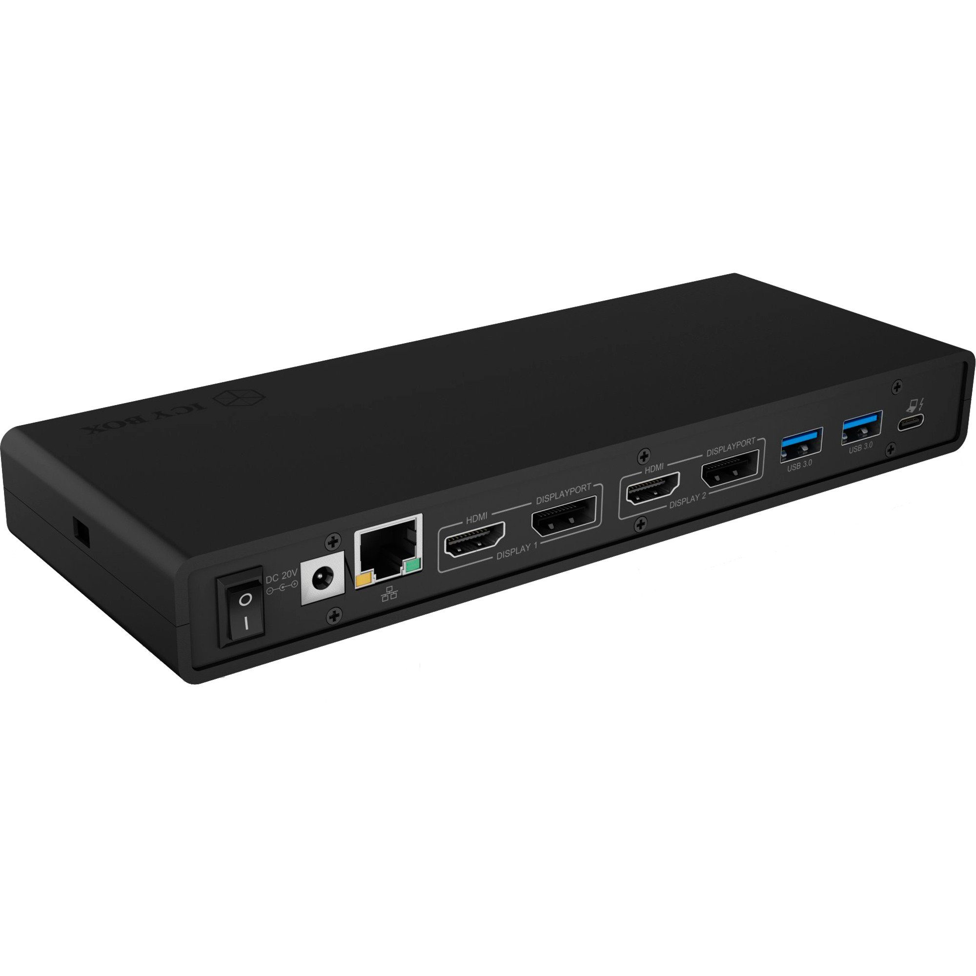 ICY BOX Laptop-Dockingstation ICY BOX IB-DK2245AC, Dockingstation, (USB-C, HDMI