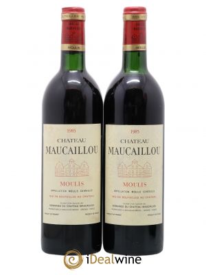 Château Maucaillou  1985 - Lot de 2 Bouteilles