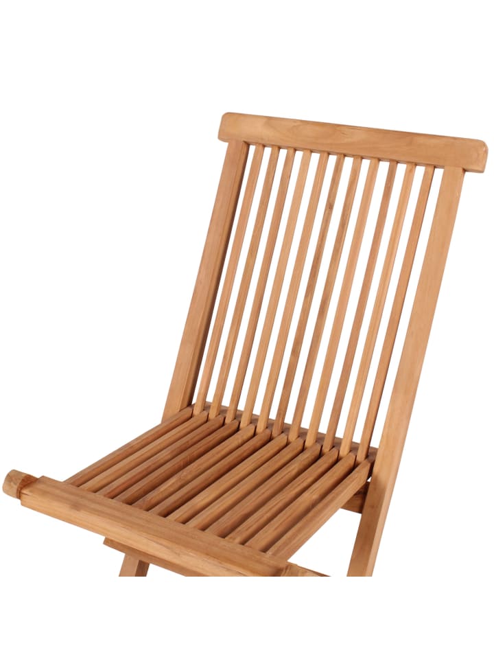 GMD Living 2er Garten Klappstuhl WOODIE in Natur günstig kaufen onesize