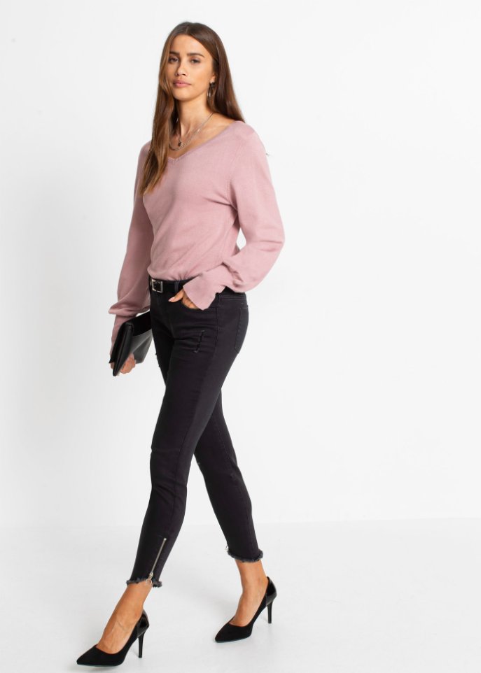 Pullover mit Ballonärmeln