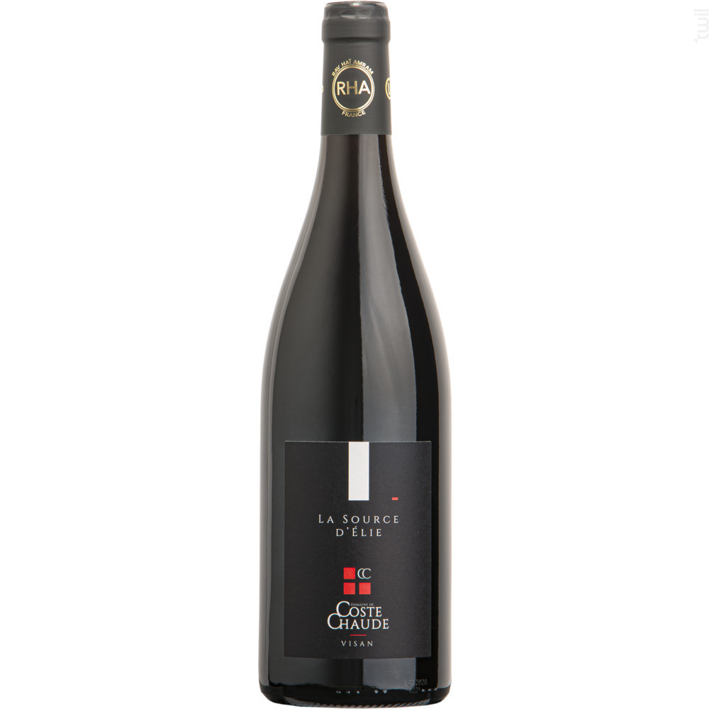 La Source d'Élie Domaine de Coste Chaude Vin Rouge●Côtes-du-Rhône-Villages Visan 2020 75cl