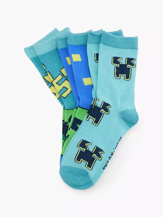 Minecraft 3er Pack Socken