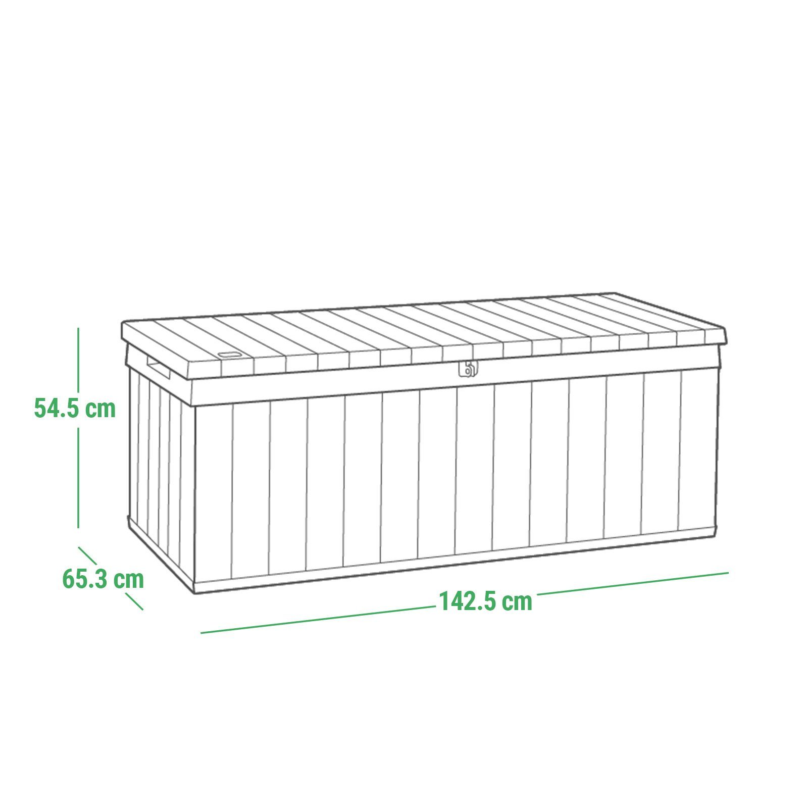 Keter Gartenbox DARWIN 380L