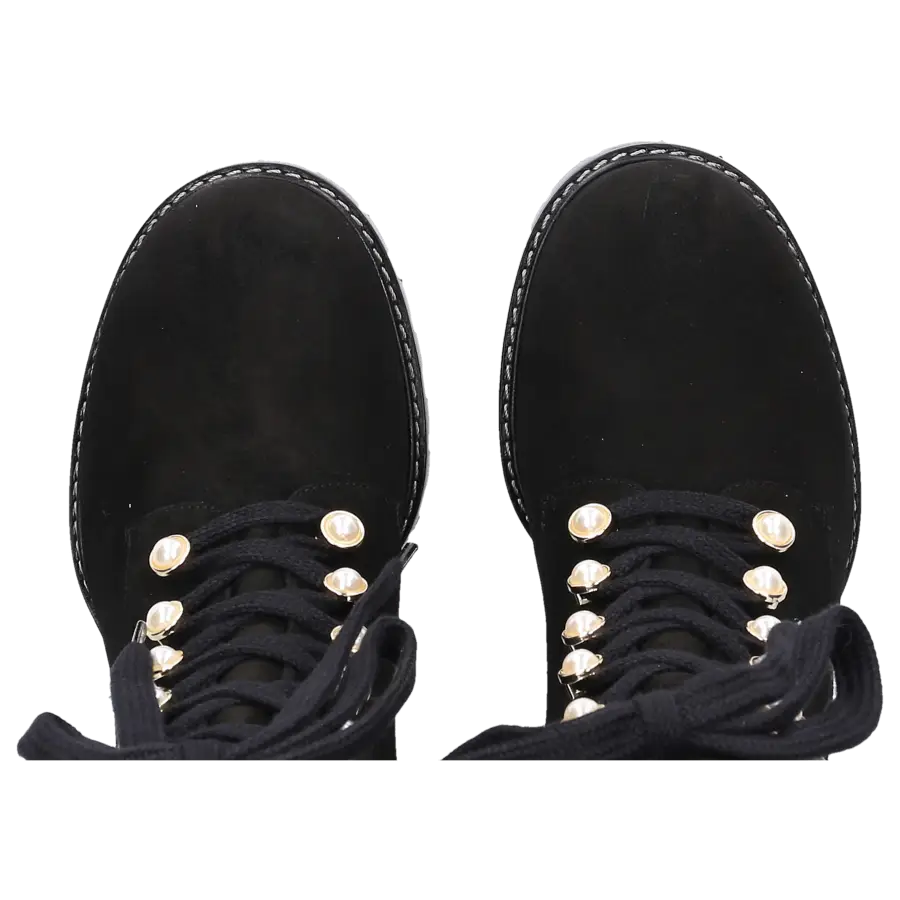 Stuart Weitzman - Stiefeletten IVEY Veloursleder - schwarz