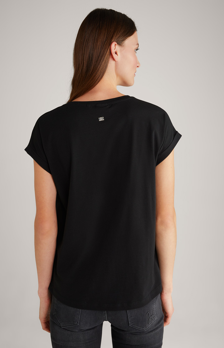 T-Shirt Tally in Schwarz