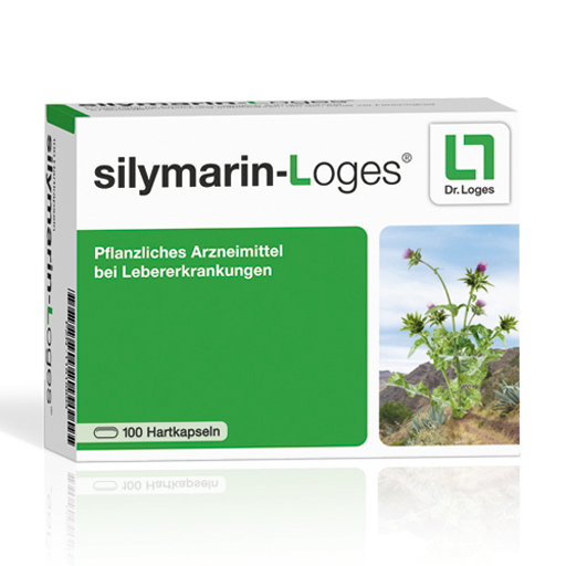 SILYMARIN-Loges Hartkapseln  100 St  Hartkapseln