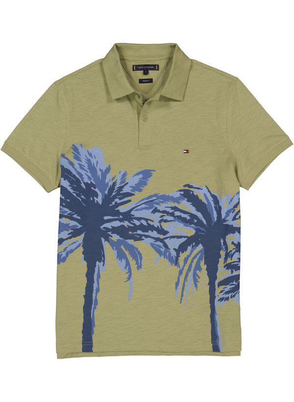 Tommy Hilfiger, Polo-Shirt, Regular Fit, Baumwoll-Jersey, khaki