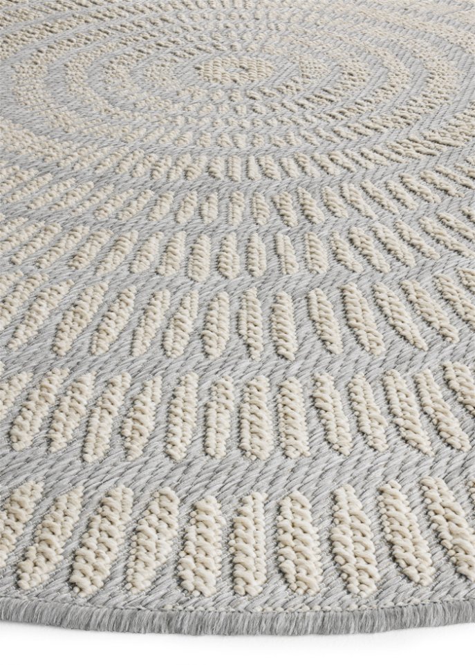 Runder In- und Outdoor Teppich