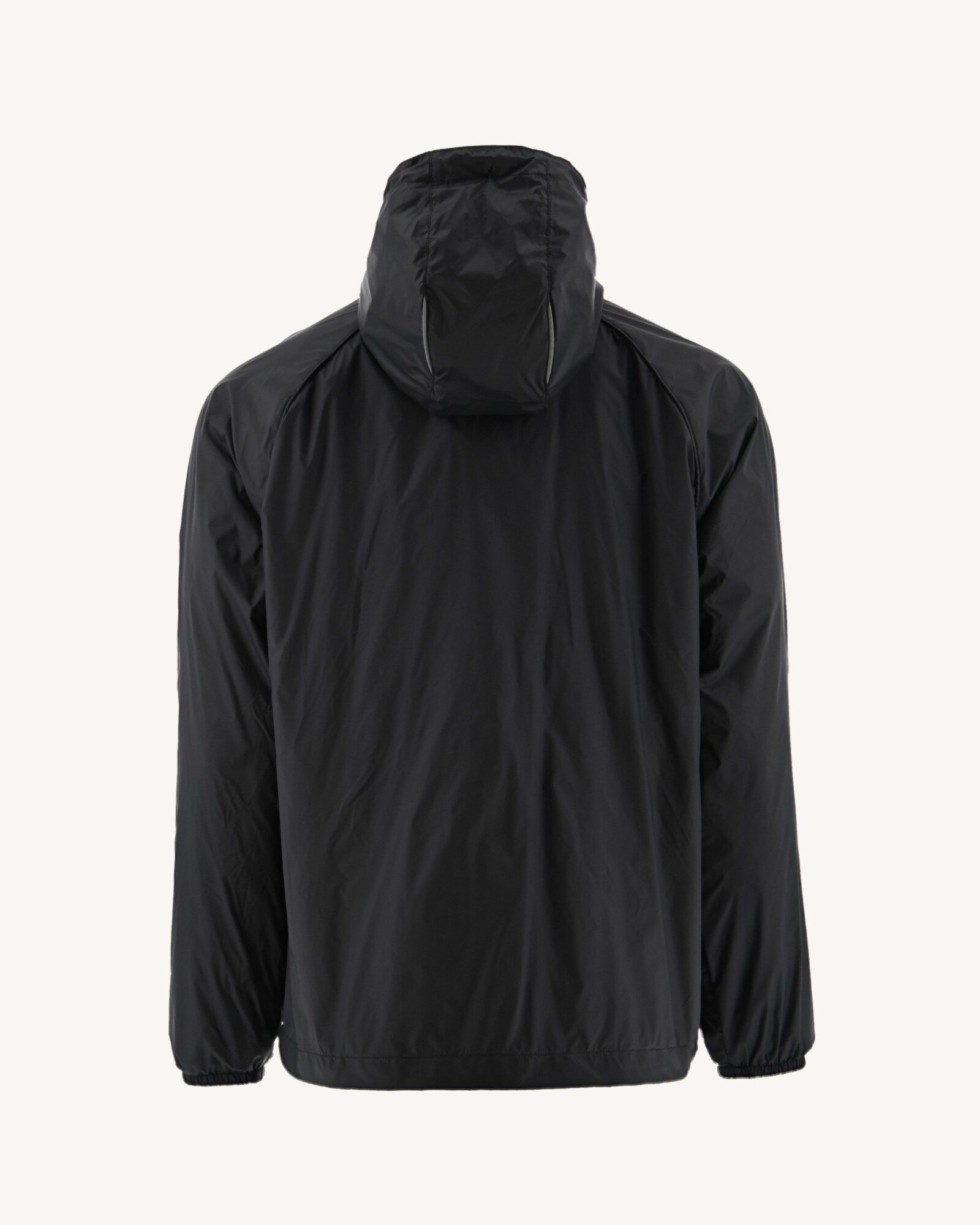 Coupe-vent à capuche Noir Mistral