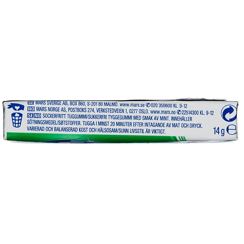 Extra Extra 14 g Spearmint