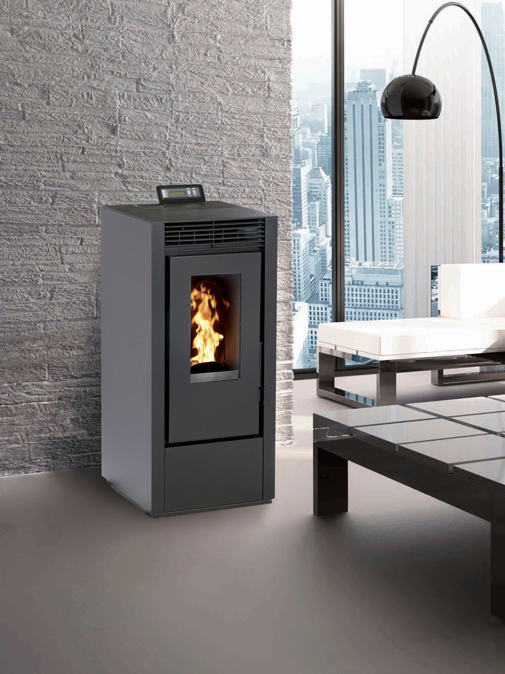 interstoves Pelletofen Jenwas 14, 12,1 kW, Zeitbrand, (1-tlg)