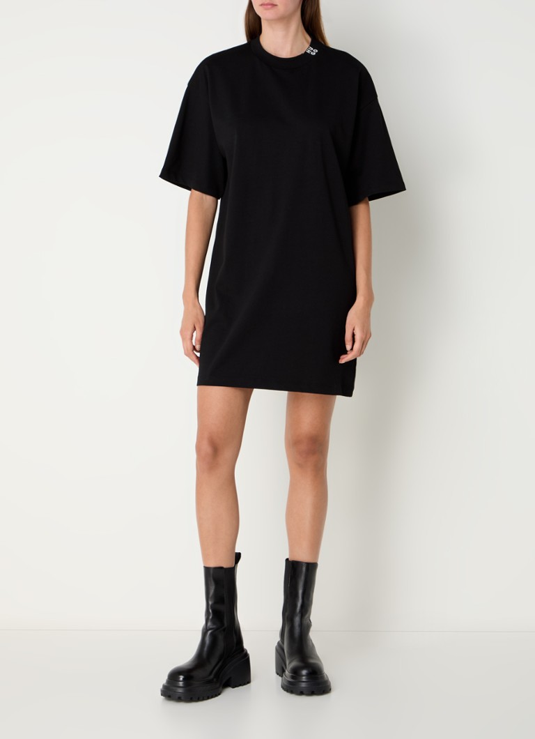 Vestido camiseta corto con logo Namaui de HUGO BOSS