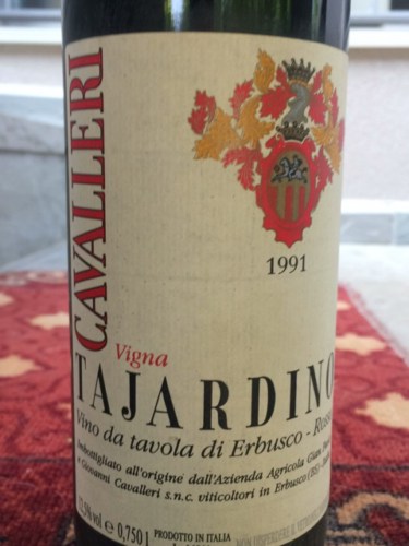CavalleriVigna Tajardino Erbusco-Rosso 2018