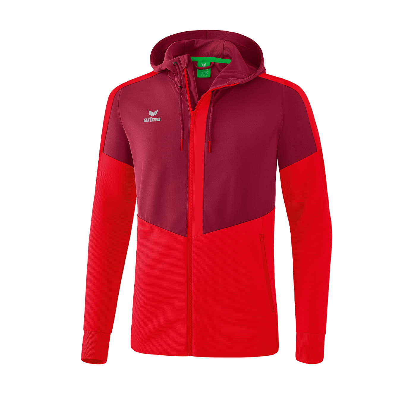 Erima Squad Kapuzen-Trainingsjacke Rot