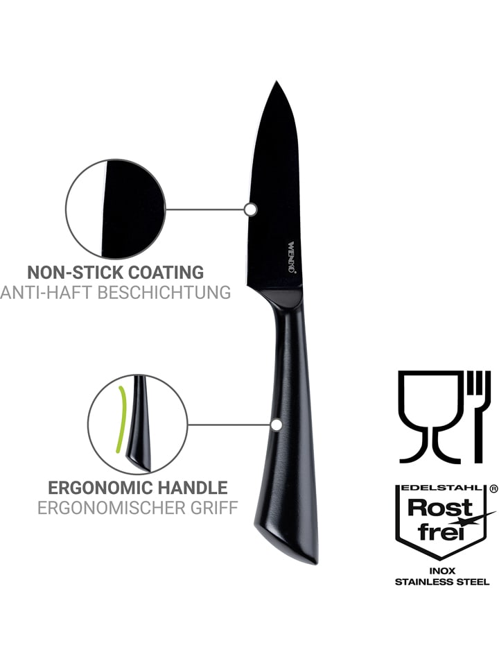 Wenko Schälmesser ''Ace'' in Schwarz - (L)20 cm günstig kaufen onesize