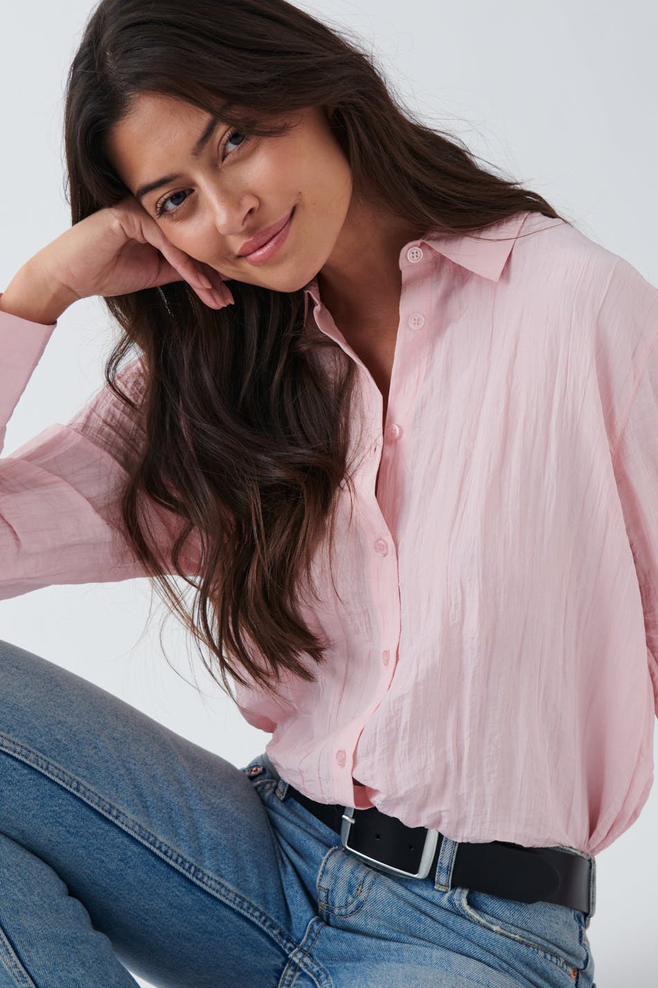 Crinkled shirt