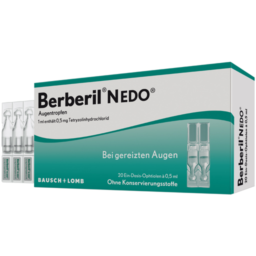 BERBERIL N EDO Augentropfen  10X0.5 ml  Augentropfen