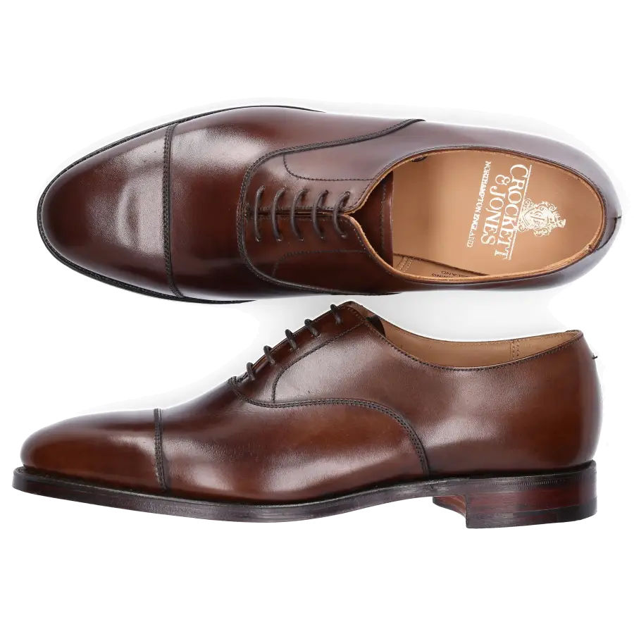 Crockett & Jones - Businessschuhe Oxford CONNOUGHT braun - braun