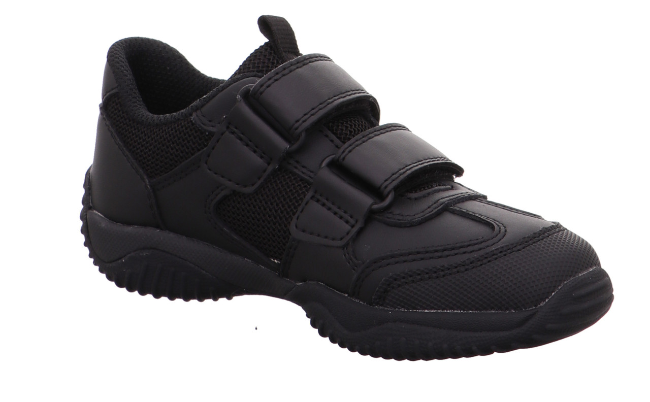 STORM - Schwarz Sneaker low mit Klettverschluss