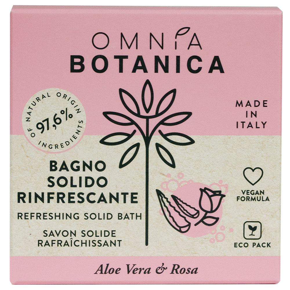 Omnia Botanica SAVON ALOE VERA ET ROSE HYGIENE CORPS