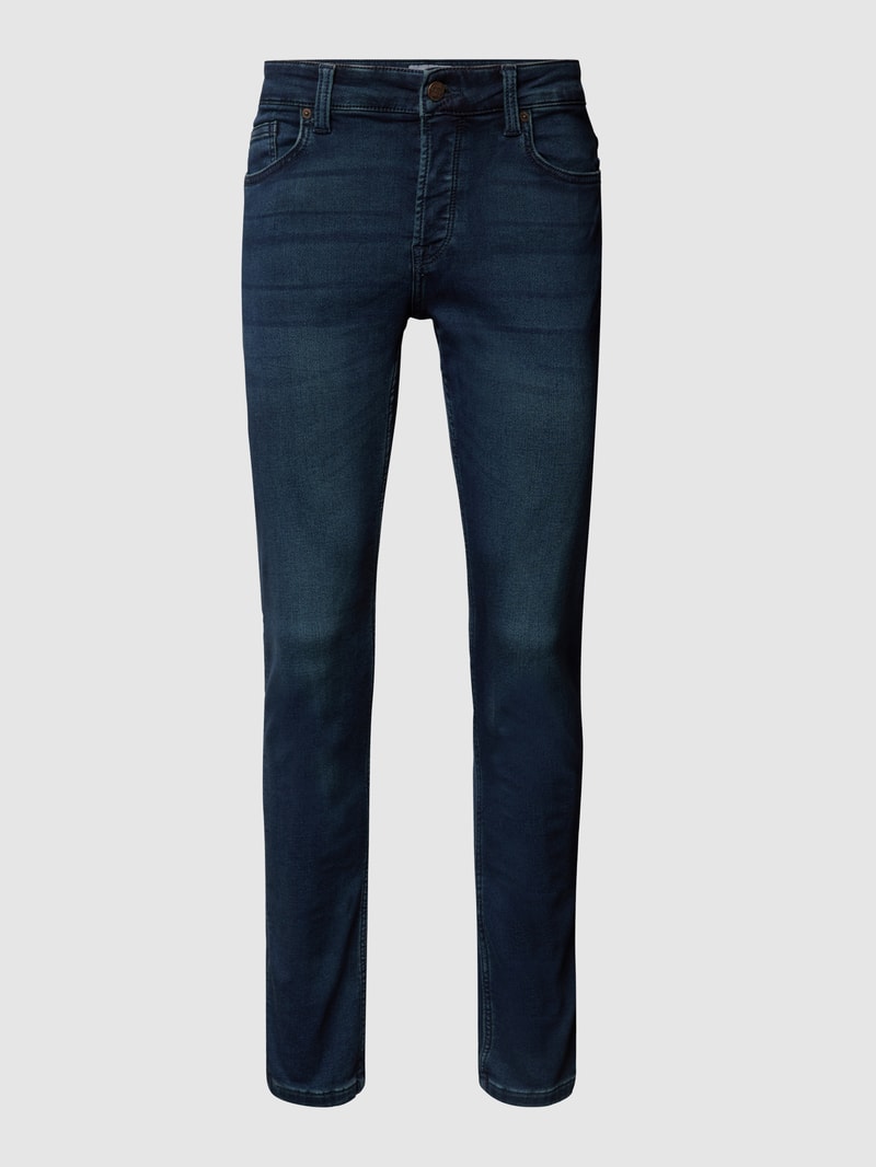 Slim Fit Jeans mit Stretch-Anteil in jeans