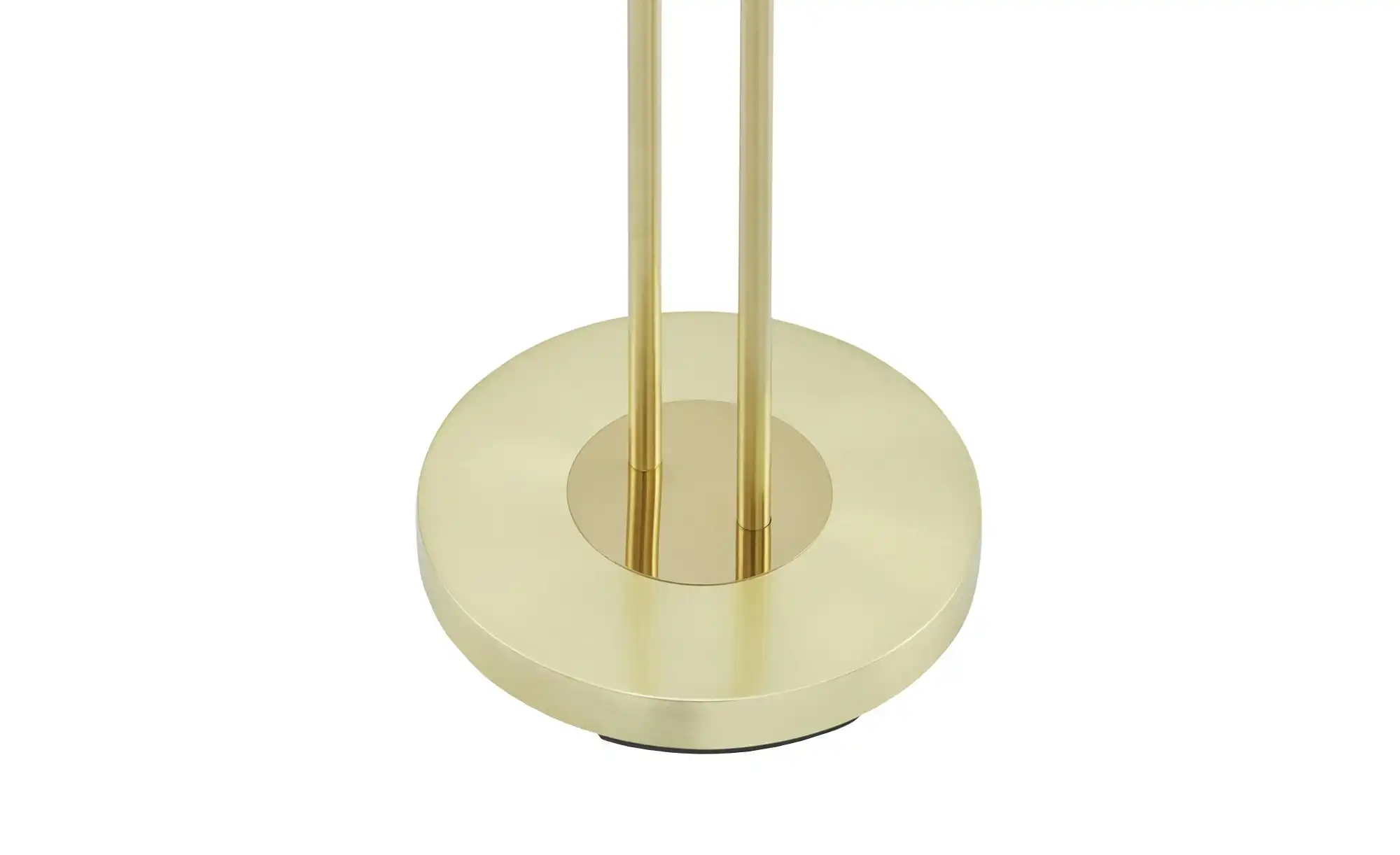 Fischer-Honsel LED-Leseleuchte, 2-flammig, Messing-matt mit Dimmer