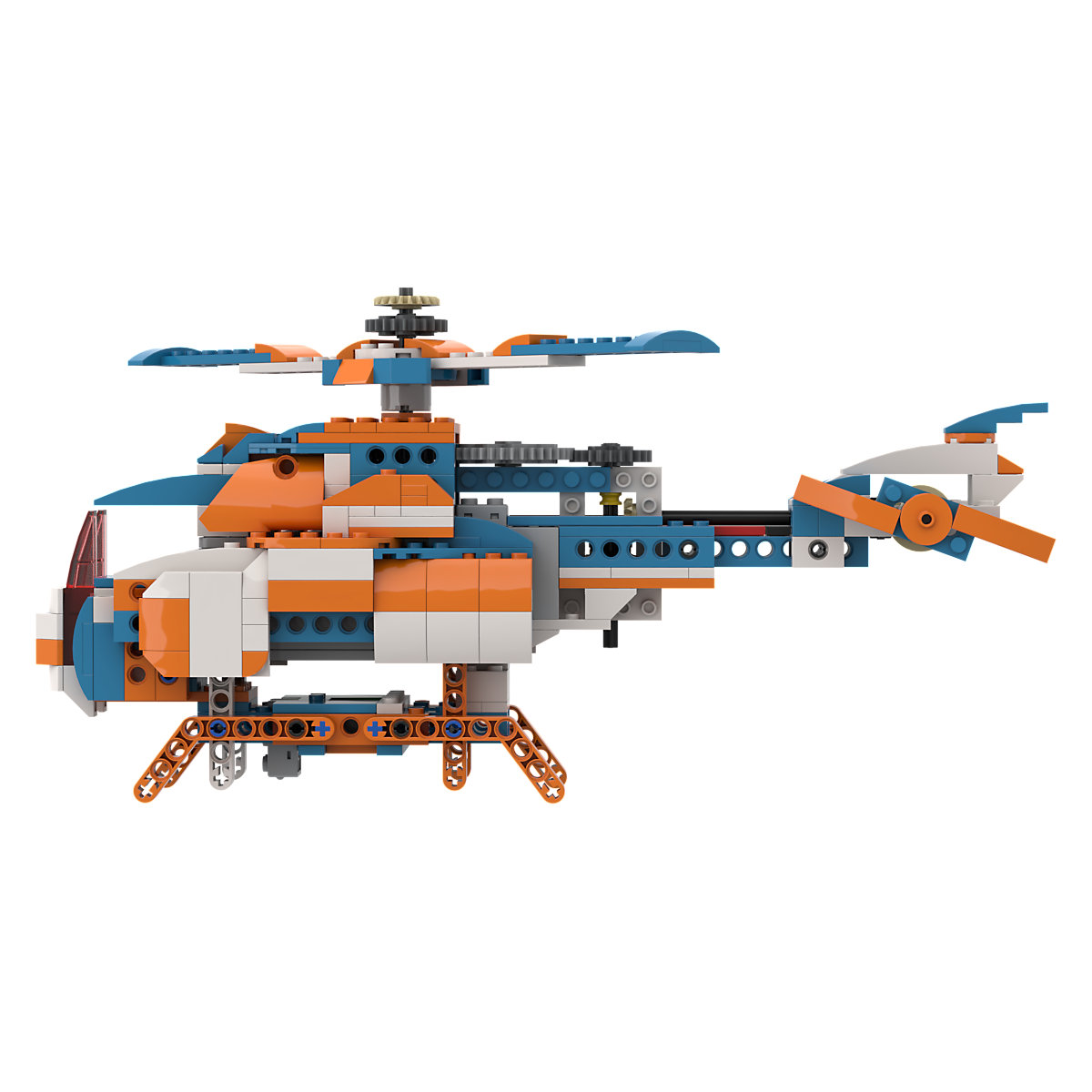 Robot X 12-in-1 Roboter-Kit aus Klemmbausteinen - LEGO®-kompatibel