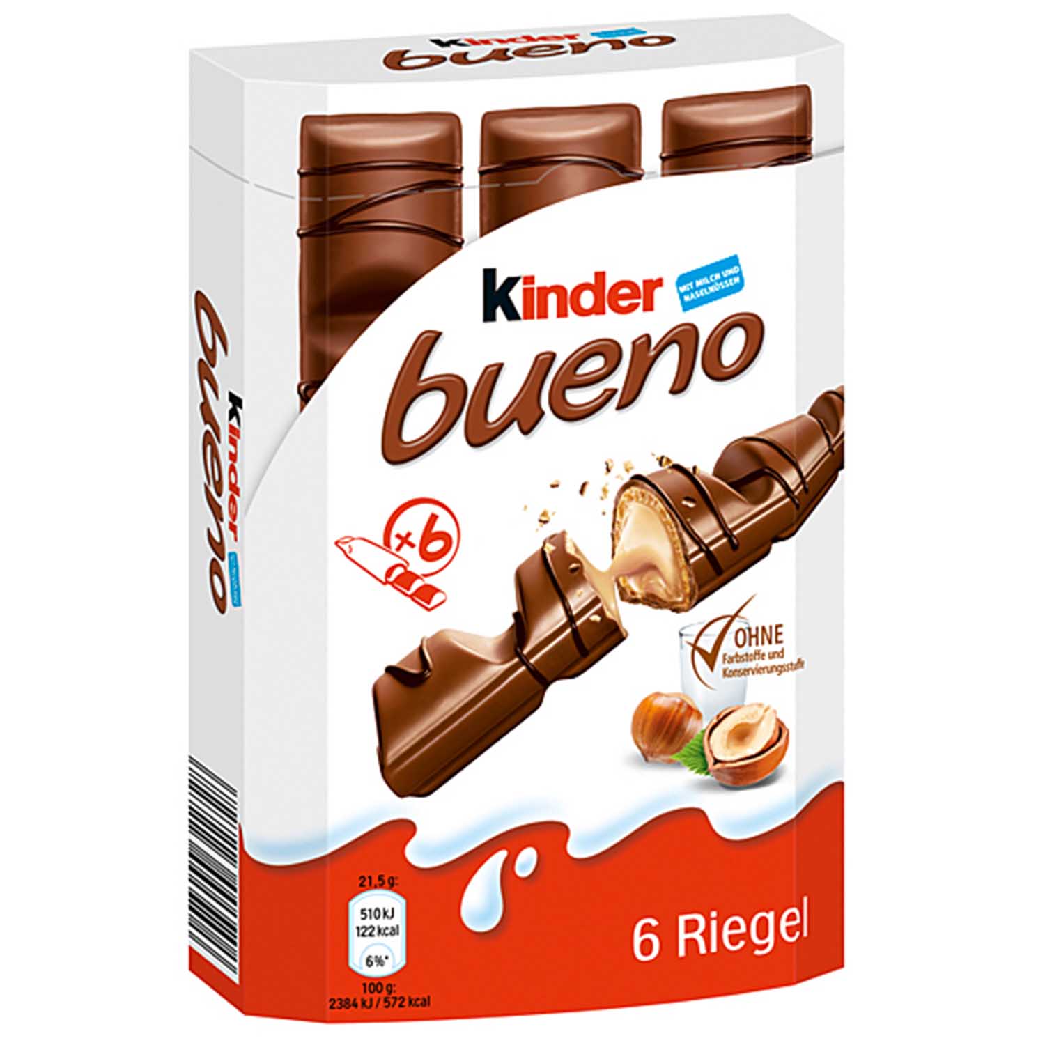 kinder bueno 6er