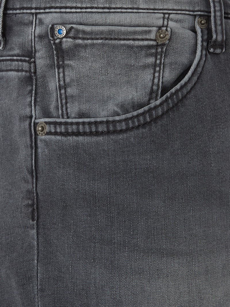 Modern Fit Jeans mit hohem Stretch-Anteil Modell 'Chuck' - 'Hi-Flex' in anthrazit
