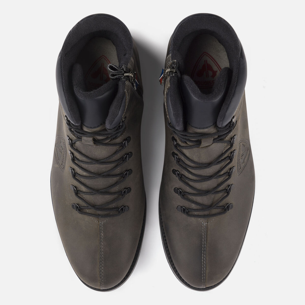 1907 Chamonix Grey Wax Herrenstiefel