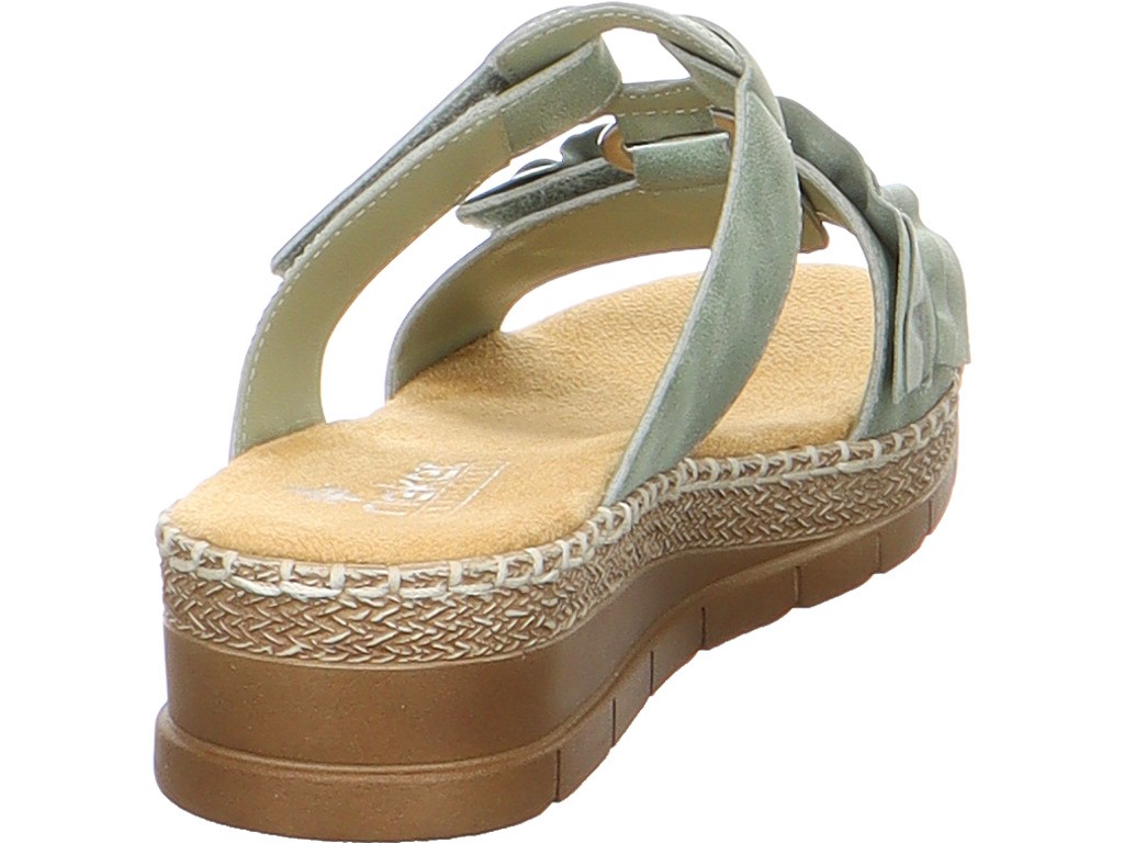 RIEKER Klassische Sandalen grün V1222